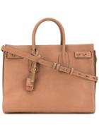 Saint Laurent - Sac De Jour Bag - Women - Calf Leather - One Size, Nude/neutrals, Calf Leather