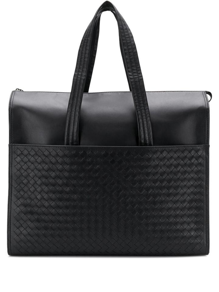 Bottega Veneta Borsa Shopper Bag - Black