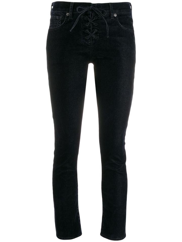 Levi's: Made & Crafted Cropped Skinny Jeans - Blue