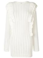 Iro - Dapril Pointelle-knit Dress - Women - Acrylic/wool/alpaca - Xs, White, Acrylic/wool/alpaca