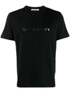Givenchy Iridescent Logo T-shirt - Black