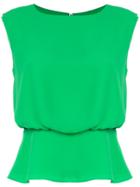 Ck Calvin Klein Double Layer Top - Green