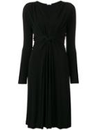 P.a.r.o.s.h. Twisted Knot Detail Dress - Black