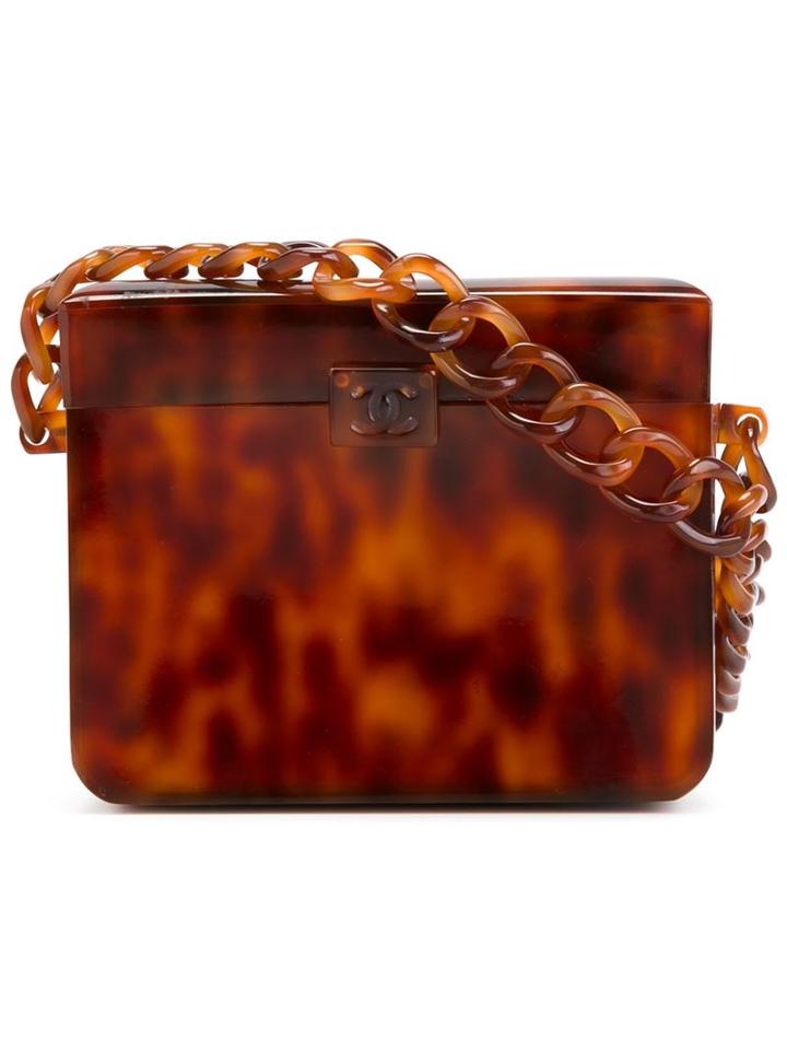 Chanel Vintage Tortoiseshell Shoulder Bag