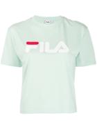 Fila Logo Cropped T-shirt - Green