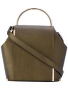 Onesixone - Flap Mini Crossbody Bag - Women - Leather - One Size, Green, Leather