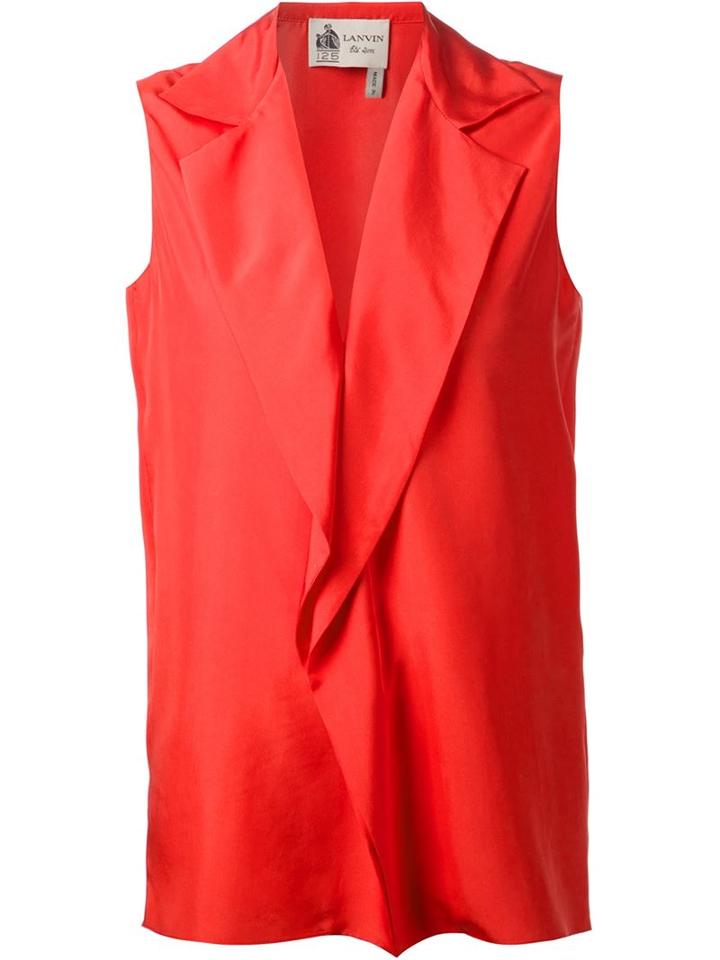 Lanvin Draped Top