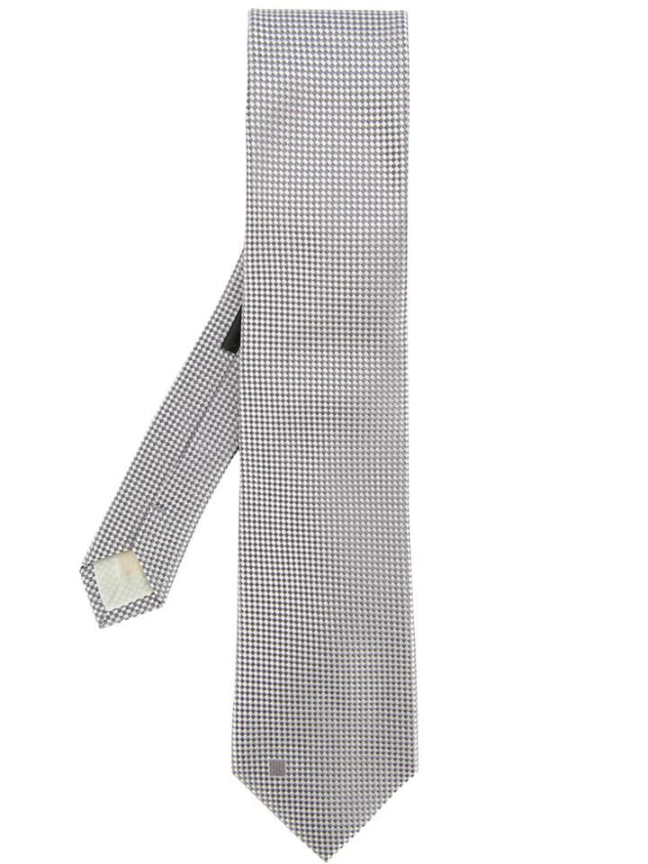 N. Hoolywood Checked Tie - Grey