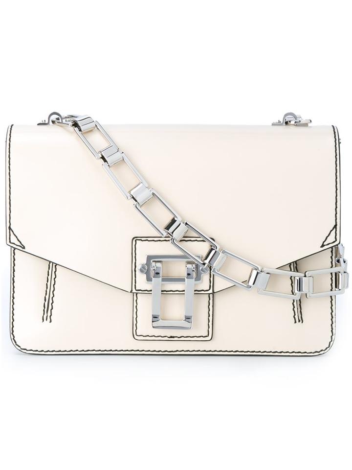 Proenza Schouler 'hava' Shoulder Bag, Women's, Nude/neutrals, Leather/metal (other)