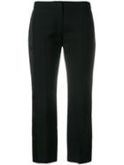 Alexander Mcqueen Cropped Trousers - Black
