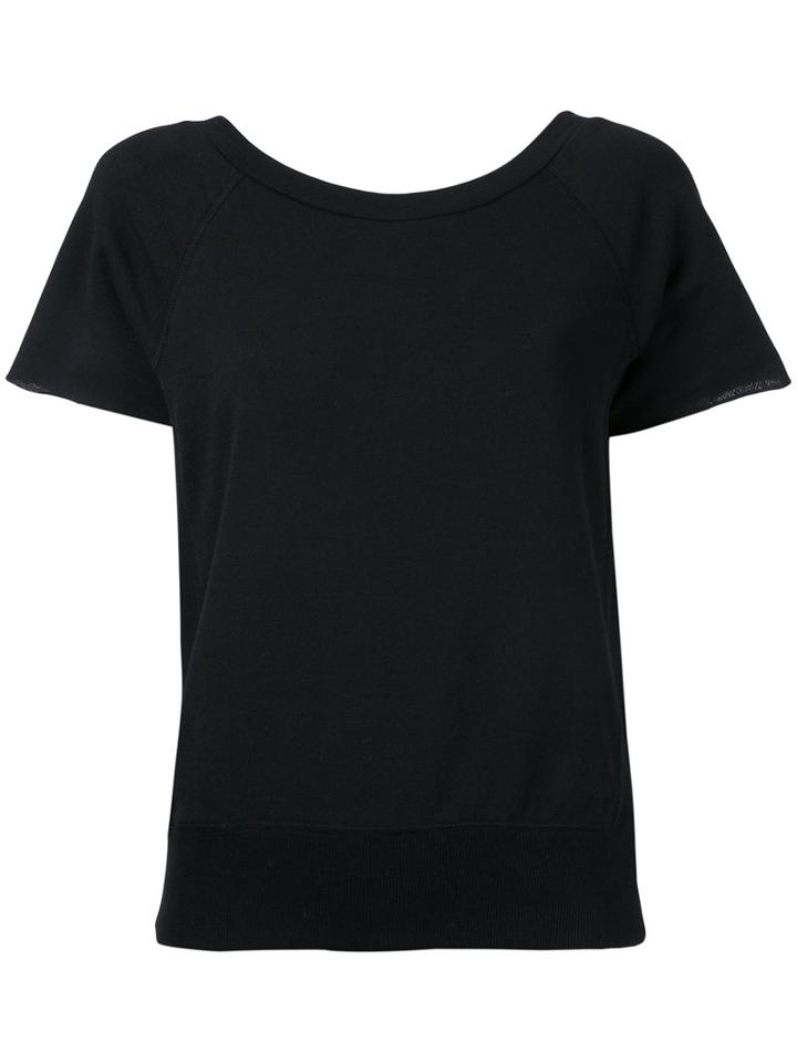 Estnation - Loose-fit T-shirt - Women - Cotton - 38, Black, Cotton