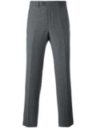 Giorgio Armani Tailored Trousers, Men's, Size: 52, Grey, Virgin Wool/viscose