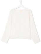 Max & Lola Crew Neck Top - Nude & Neutrals