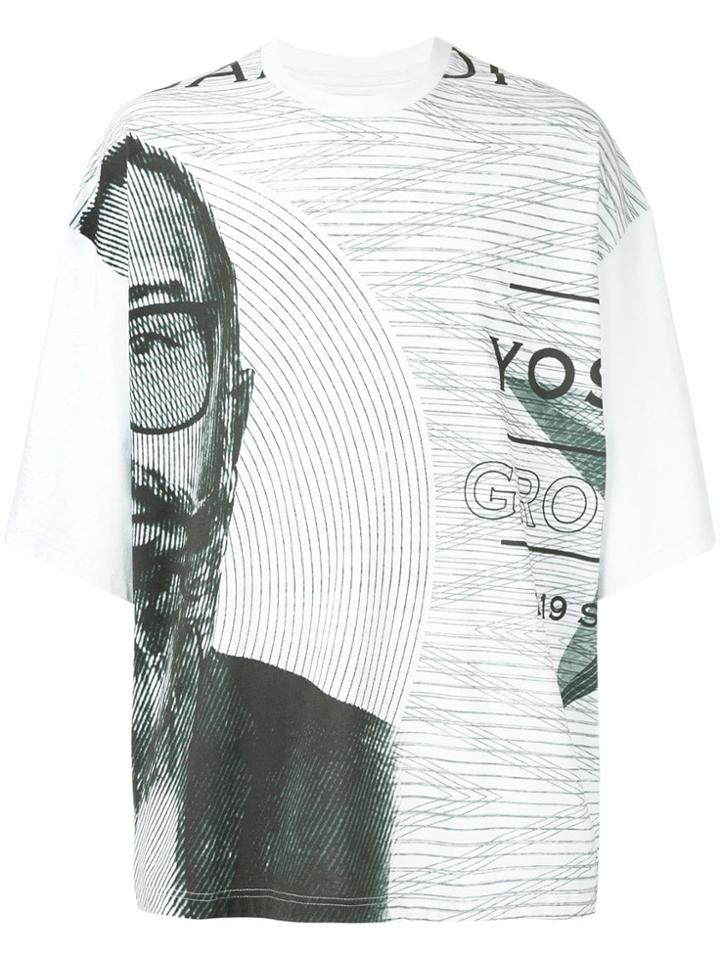 Yoshiokubo Oversized 'money' T-shirt - Blue