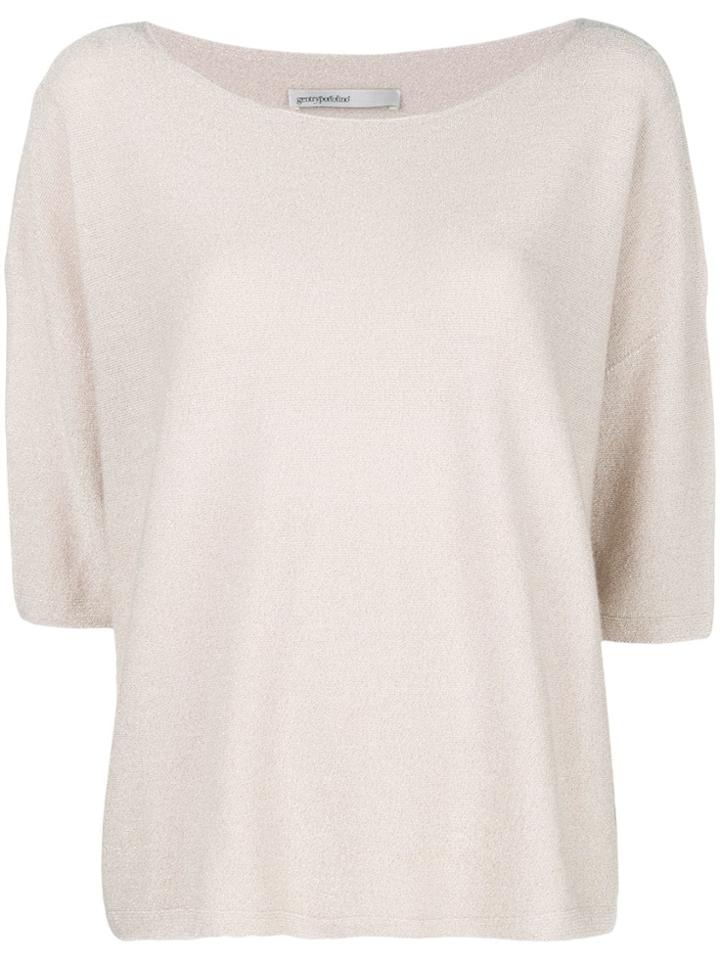 Gentry Portofino Slouchy Jumper - Neutrals