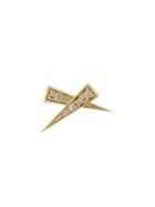 Daou 18kt Gold Kiss Diamond Earring