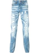 Philipp Plein Religion Jeans, Men's, Size: 30, Blue, Cotton