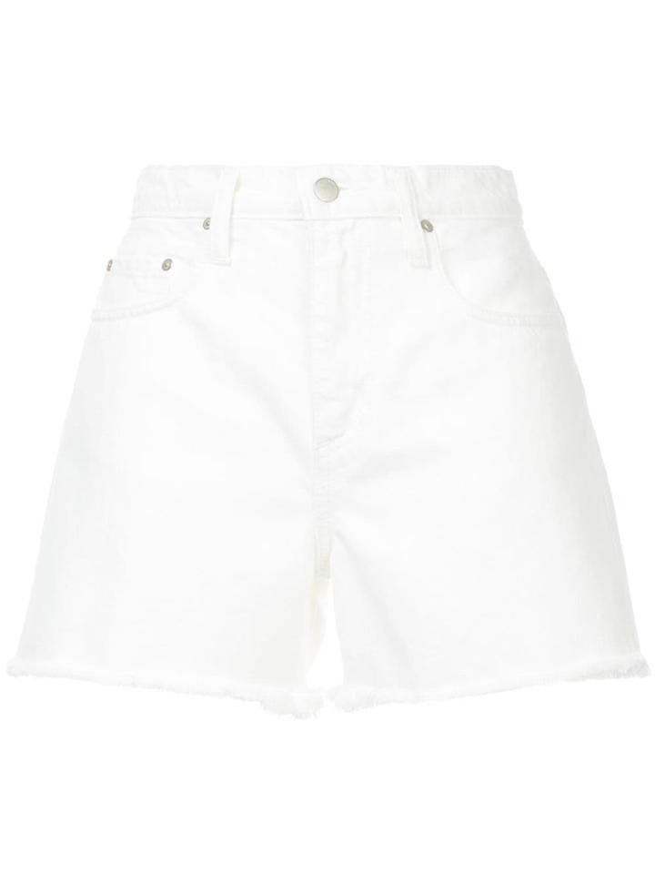 Nobody Denim Dylan Shorts - White