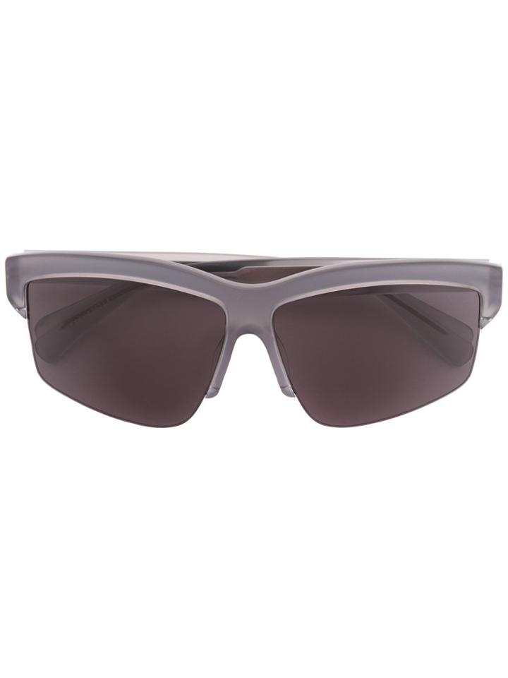 Dion Lee Grey Mono Sunglasses