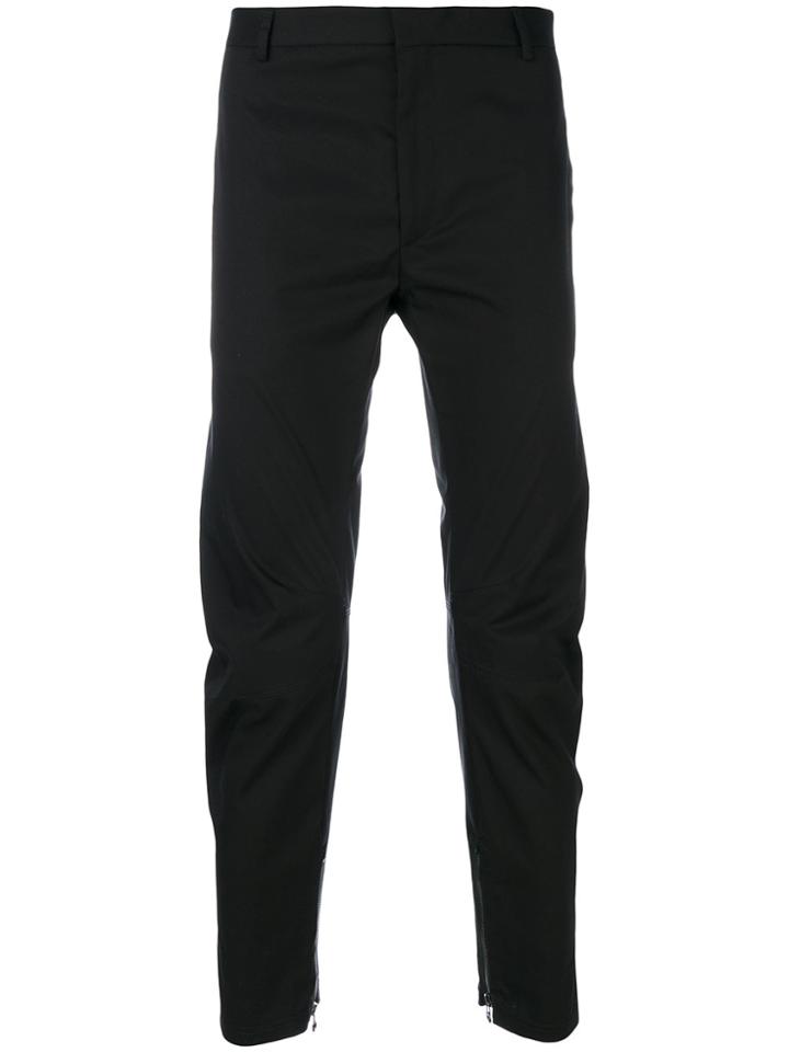 Lanvin Zip Cuff Trousers - Black