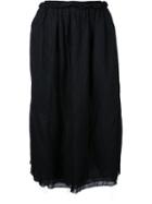 Elena Dawson - Pleated Skirt - Women - Cotton - M, Black, Cotton