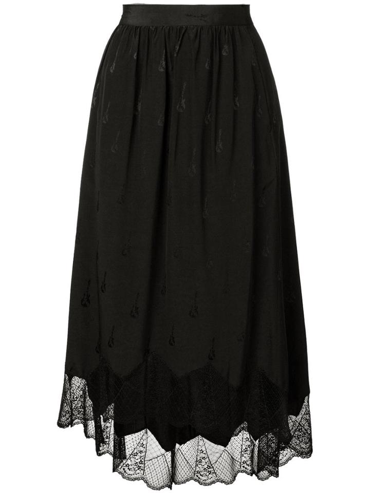 Zadig & Voltaire Joslin Jacquard Skirt - Black