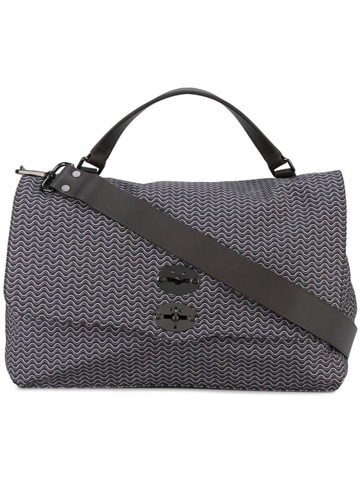 Zanellato Zig-zag Patterned Satchel - Multicolour