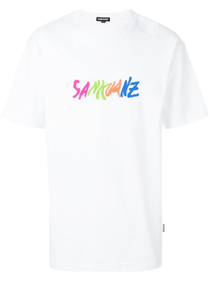 Sankuanz Boneflower Tee - White