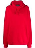 Barbara Bologna Graphic Print Hoodie - Red