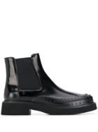 Tod's Embossed Chelsea Boots - Black