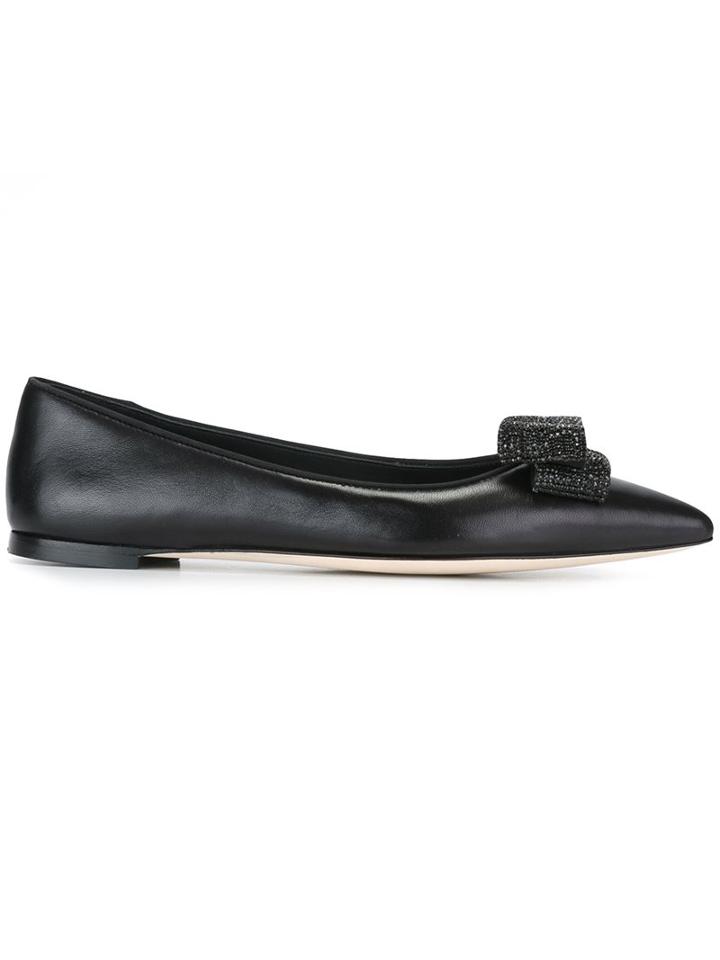 Giuseppe Zanotti Design Pointed Toe Ballerinas