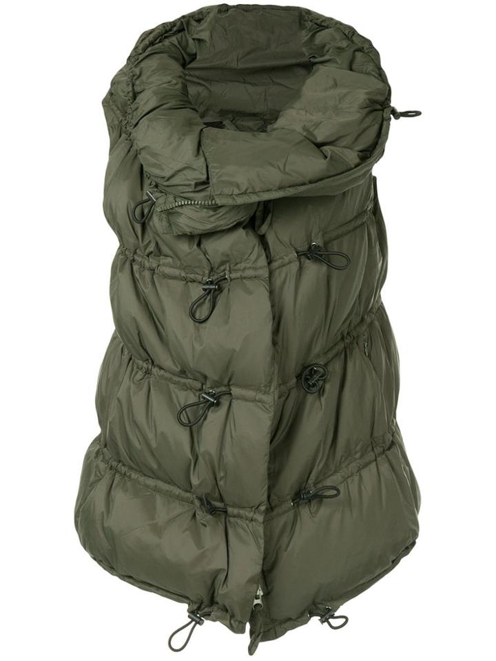 Rundholz Black Label Sleeveless Puffer Jacket - Green