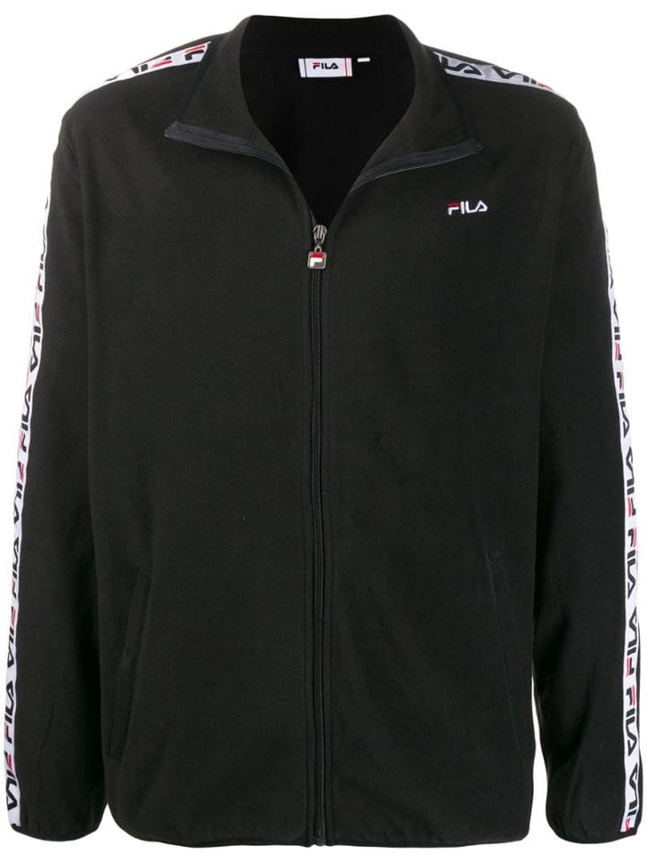 Fila Side-stripe Track Jacket - Black