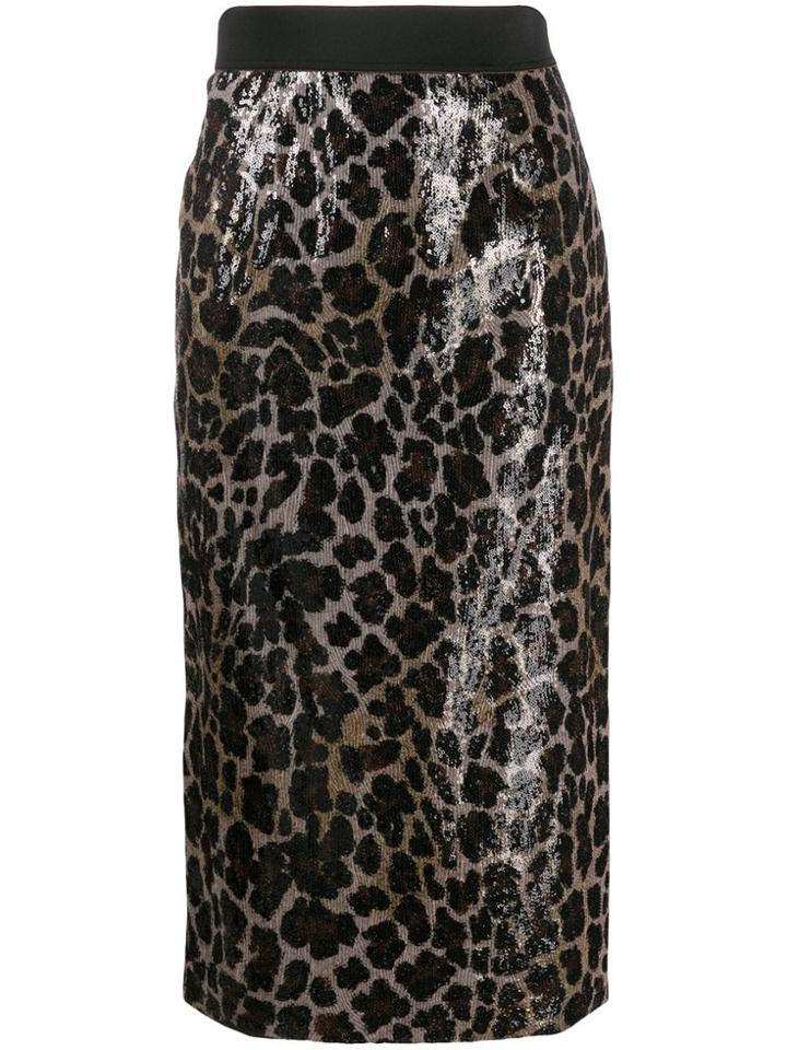 Antonio Marras Sequined Pencil Skirt - Neutrals