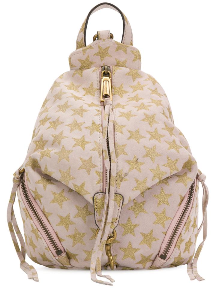 Rebecca Minkoff Star Patterned Backpack - Nude & Neutrals