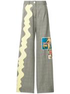 House Of Holland Prince Of Wales Trousers - Black