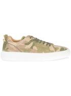 Buscemi Camouflage Lace-up Sneakers - Brown