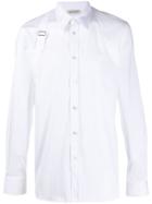 Alexander Mcqueen Harness Long Sleeves Shirt - White