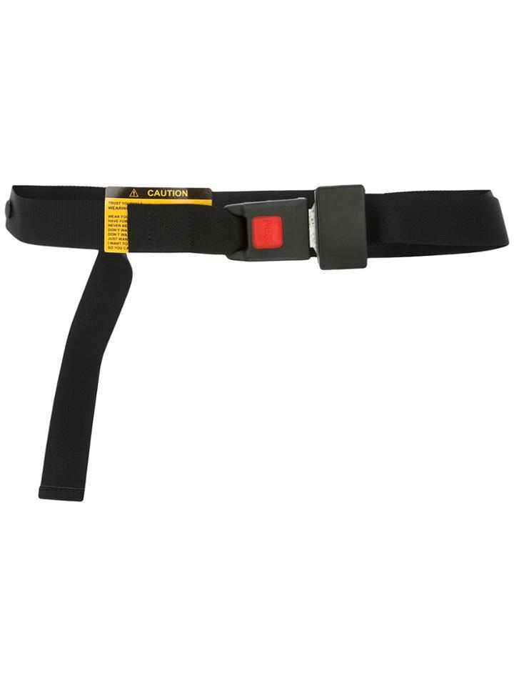 Maison Mihara Yasuhiro Seat Belt Belt - Black