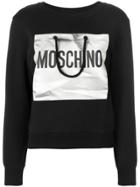 Moschino Printed Logo Sweatshirt - Black
