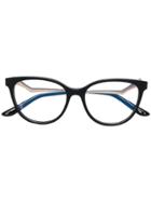 Cartier Cat-eye Shaped Glasses - Black