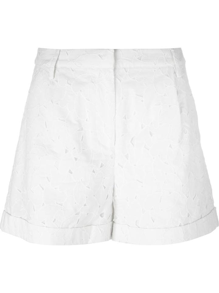 Sonia By Sonia Rykiel Heart Panel Wide Leg Shorts