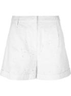 Sonia By Sonia Rykiel Heart Panel Wide Leg Shorts