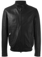 Tod's Zip Pocket Jacket, Men's, Size: Large, Black, Sheep Skin/shearling/polyester/viscose