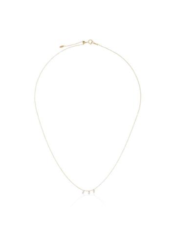 Persée 18kt Yellow Gold Diamond Charm Necklace