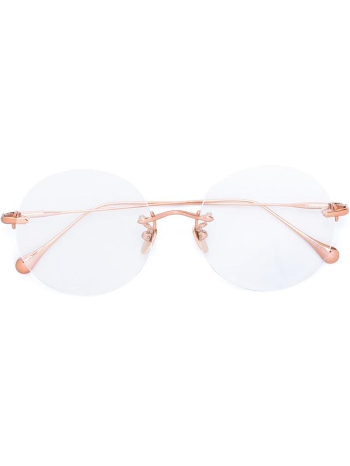 Frency & Mercury 'big Jelly' Glasses, Grey, Titanium