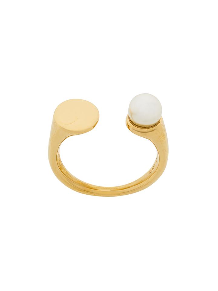 Chloé Darcey Open Ring - Yellow & Orange