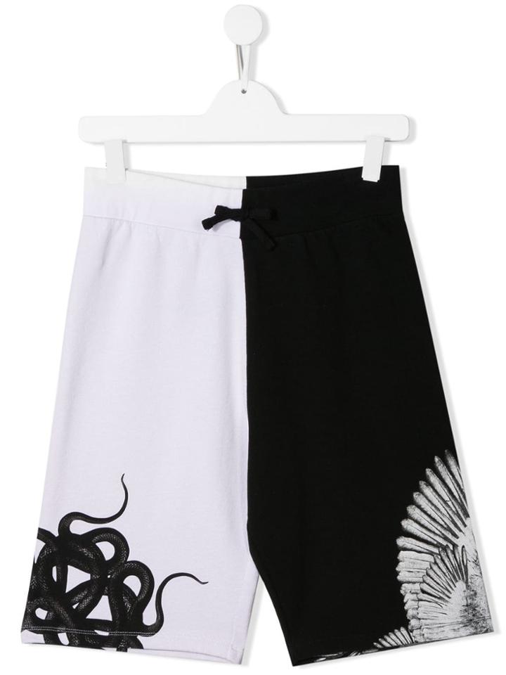 Marcelo Burlon County Of Milan Kids Wings & Tentacles Bicolour
