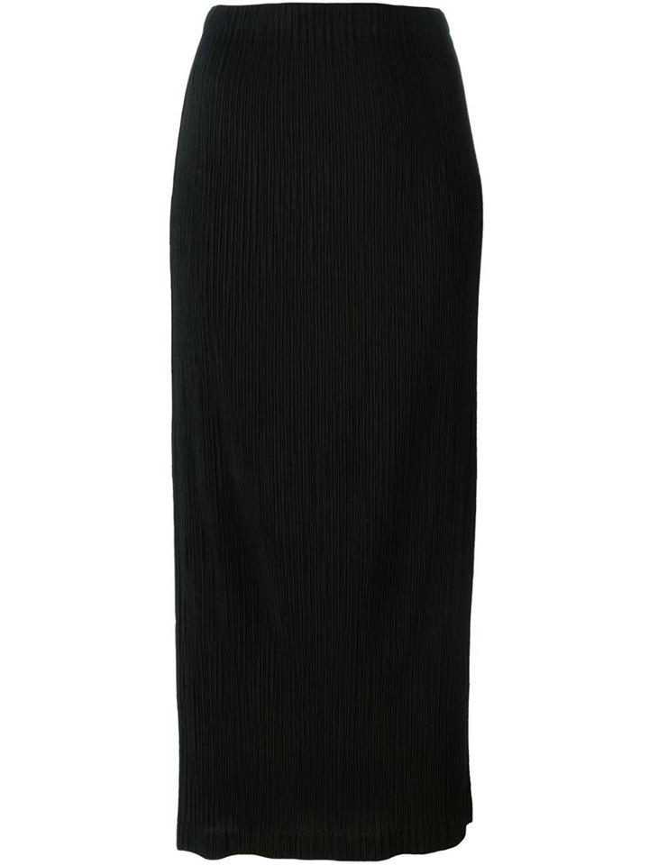 Issey Miyake Vintage Pleated Midi Skirt