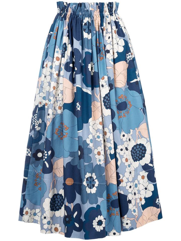 Chloé - Paper Bag Waist Midi Shirt - Women - Cotton - 38, Cotton